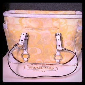 Coach Optic Signature Gallery Tote